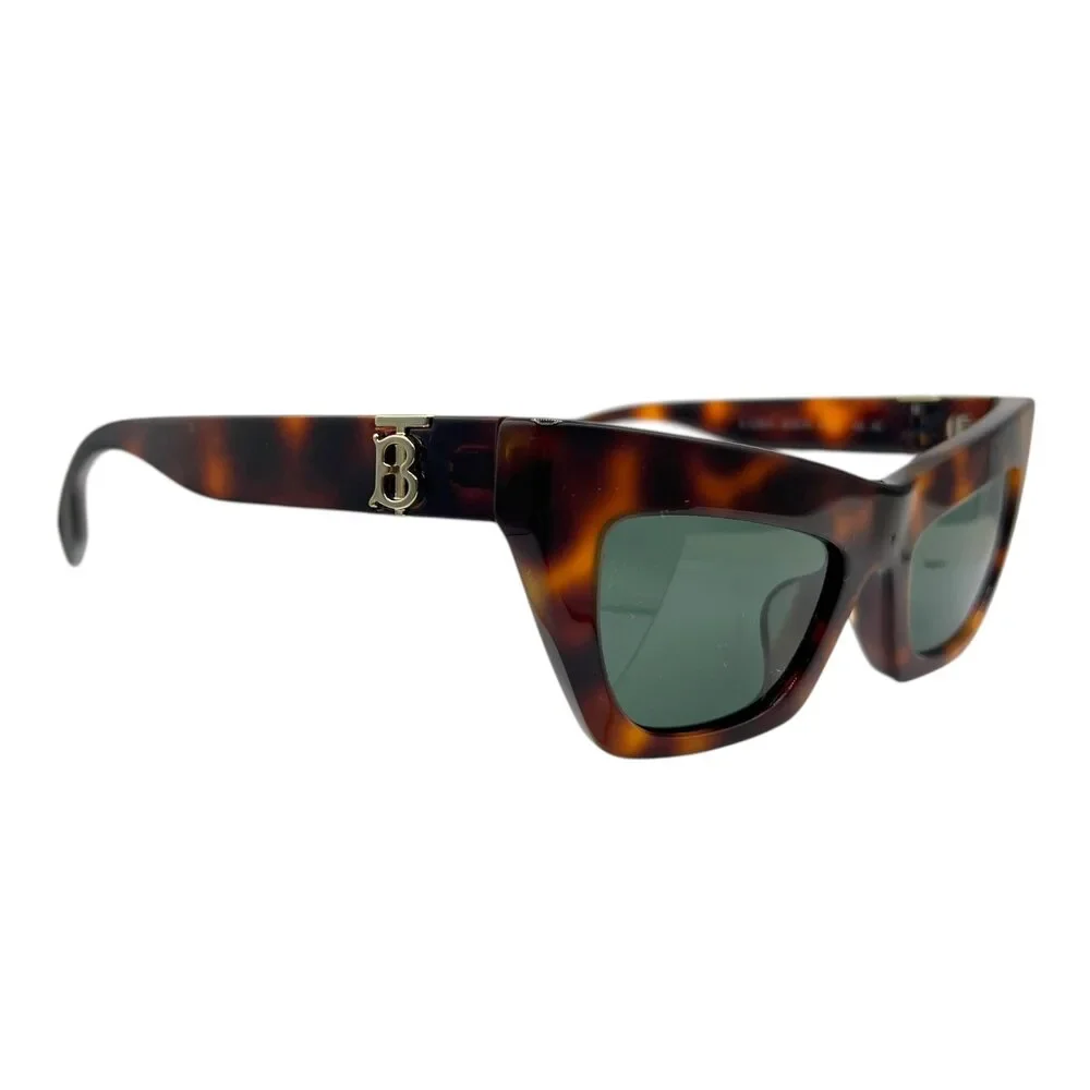 Burberry 4405-F Brown Tortoise Cat Eye Sunglasses w/ Case & Box